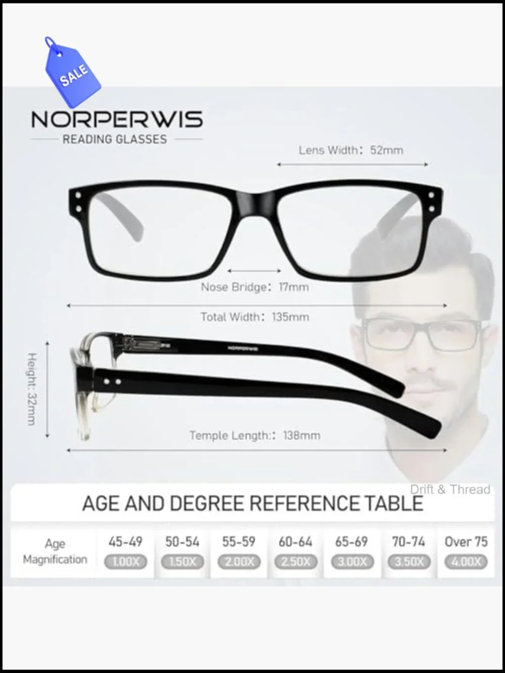 5 Pairs Spring Hinge Reading Glasses for Men Women Readers